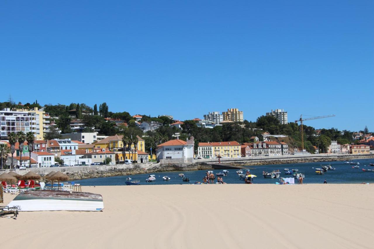 Apartamento 1 Quarto, Com Patio, Em Frente Praia Paço de Arcos Exterior foto