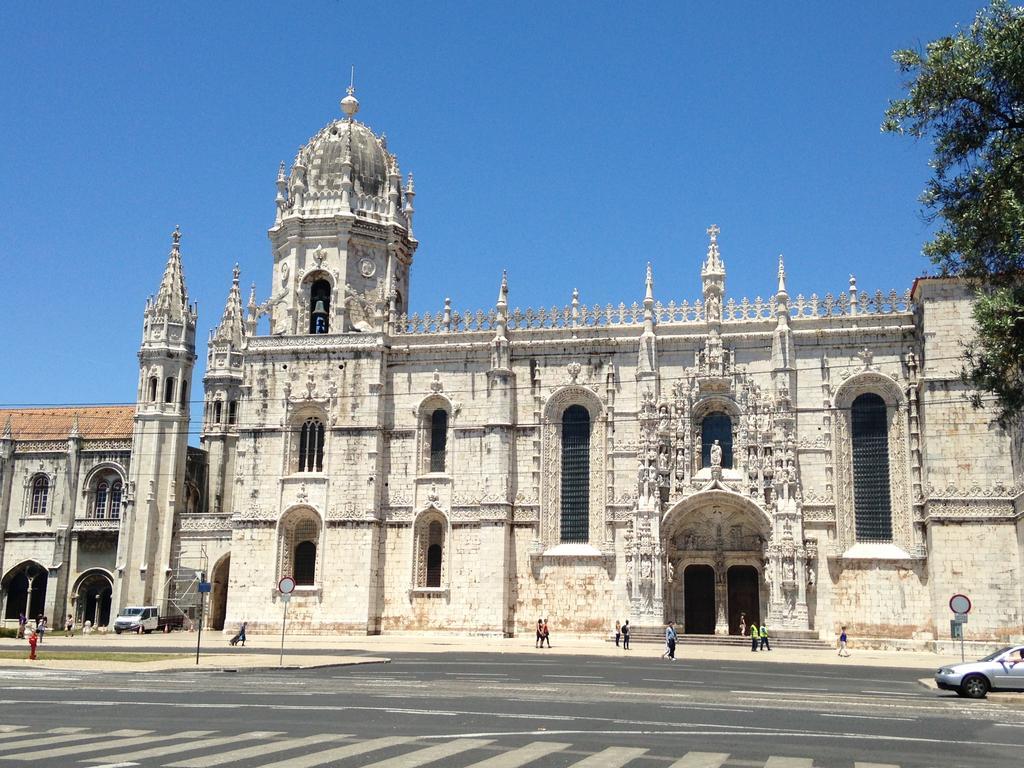 Apartamento 1 Quarto, Com Patio, Em Frente Praia Paço de Arcos Exterior foto